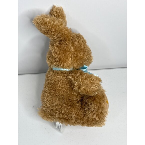 FAO Schwartz Bunny Rabbit Teddy Bear Stuffed Animal Toy Kids Plush Easter Brown - Picture 6 of 11